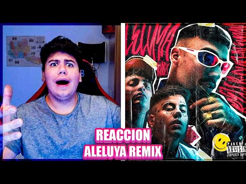 (REACCIÓN) Rels B, Duki, Aleman - ALELUYA (REMIX [Audio])