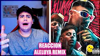 (REACCIÓN) Rels B, Duki, Aleman - ALELUYA (REMIX [Audio])
