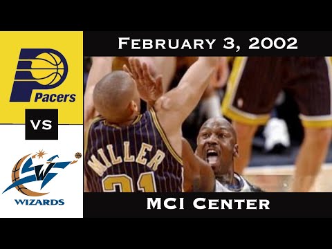 Full Game: Confronting Nemeses Both New and Old | Pacers vs Wizards (February 3, 2002)