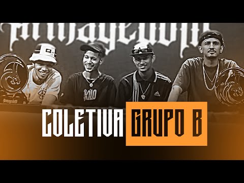 Coletiva Grupo B - NEO, FAEL, KAEL e NOVENTA - MDM  ARMAGEDOM