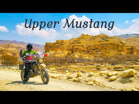 Upper Mustang | Journey through the Majestic Mountains on Motorcycle | Himalayan Adventure in Nepal