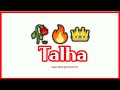 Talha Name Signature Style | Talha Name Status | Talha Name Meaning | Name Status For Whatsapp