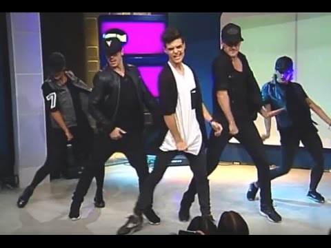 Abraham Mateo video All the girls (la la la)  - Estudio CM 17 Nov 2014