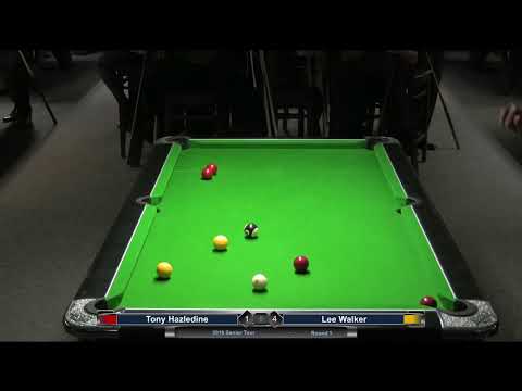 2019 Senior Tour 4 - Round 1 - Tony Hazeldine v Lee Walker