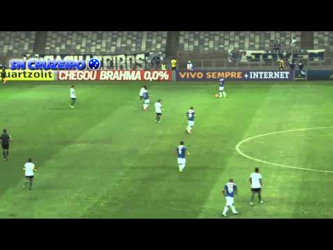 Gol de Luan - Cruzeiro x Coritiba - Campeonato Brasileiro - 03/08/2013