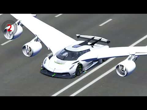Koenigsegg Jesko with Airplane Kit vs Hennessey Venom F5 - Drag Race 20 KM