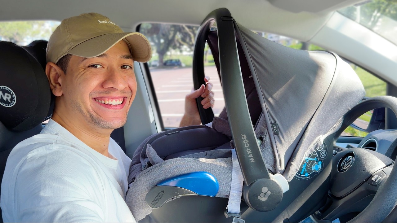 MEU FILHO NASCEU E TENTANDO INSTALAR BEBÊ CONFORTO NO UP!