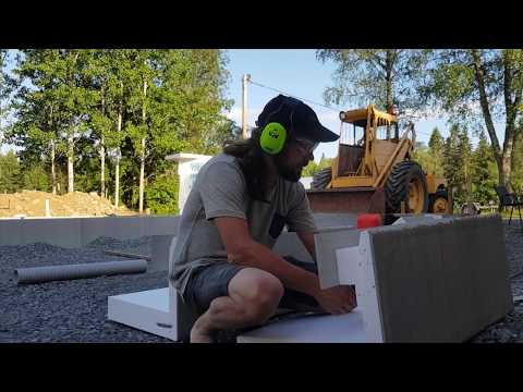 Building a garage part 2 - Edge beams