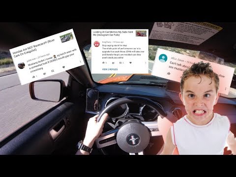 Responding To My Hate Comments - The Car Community Is Toxic