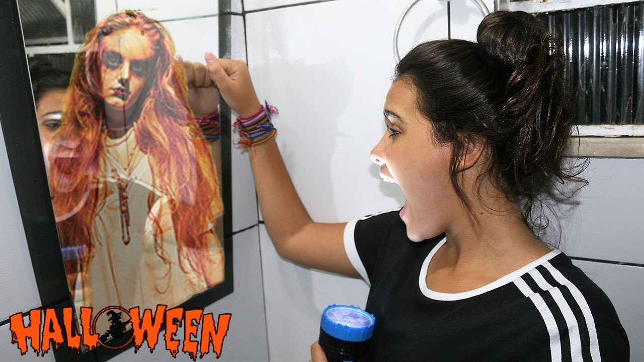 NÃO FAÇA ISSO AS 3:00 HORAS DA MANHÃ NO HALLOWEEN - LOIRA DO BANHEIRO !!!