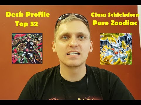 YU-GI-OH DM Bochum 2017: DECK PROFILE Top 32 - Claus Schlehdorn (Pure Zoodiac) GERMAN
