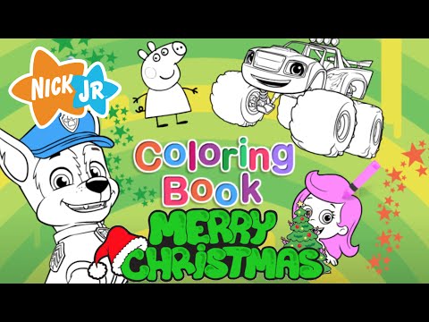 Christmas Coloring Book - NEW Nick Jr FULL GAME HD Episode - YouTube