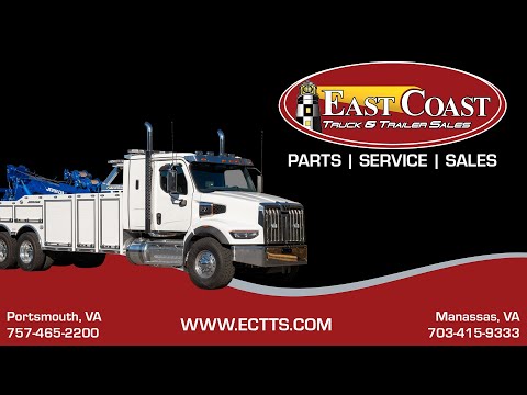 Part of a video titled Jerr-Dan 25 Ton Heavy Wrecker - YouTube