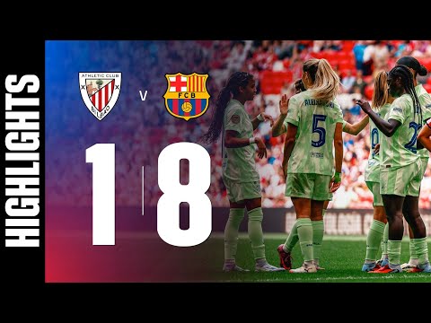LIGA F | ATHLETIC CLUB 1 vs 8 FC BARCELONA 🔵🔴