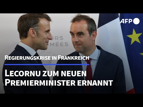 Frankreich: Verteidigungsminister Lecornu zum neuen Premier ernannt | AFP