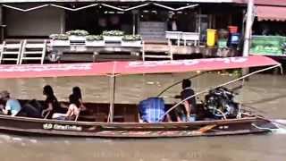 preview picture of video 'Amphawa Floating Market, Samut Songkhram, Thailand. ( 6 )'