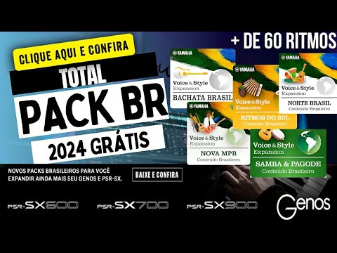 PACK GRATIS 2024-TOTAL PACK BR YAMAHA + DE 60 ESTILOS