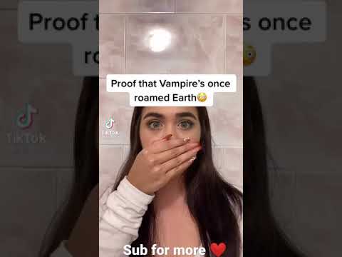 Proofs that vampires still exists 😮😮😣#real #vampires #raw #fact #history #viral #creature