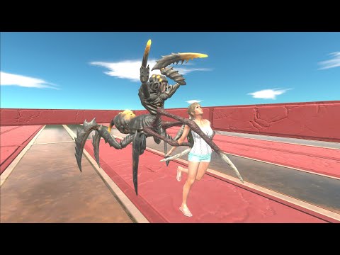 NEW UPDATE Humans trying to escape from VONTIS ALIEN - Animal Revolt Battle Simulator