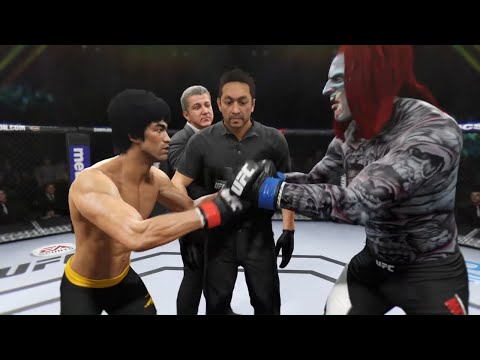 Bruce Lee vs. Oni Monster - EA Sports UFC 2 - Dragon Fights 🔥🐲