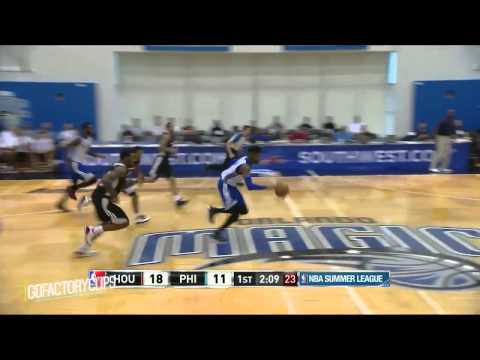 Nerlens Noel Full SL Highlights 2014.07.08 vs Rockets - 8 Pts, 3 Blocks!