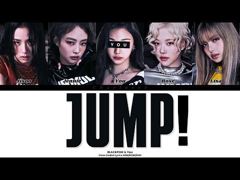 BLACKPINK - JUMP (뛰어) // You as a Member // KARAOKE // (5 Members Ver.) Color Coded Lyrics