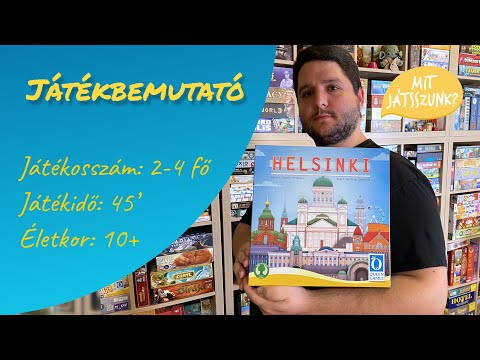 Helsinki Társasjáték Bemutató - Mit Játsszunk?