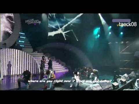 100530  ZE:A  men to men - all day long (dream concert)  eng sub