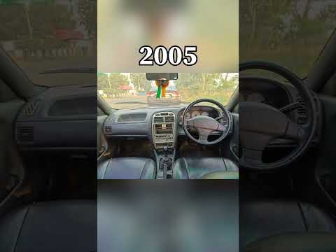 evolution of suzuki baleno interior (1995-2025) #shorts