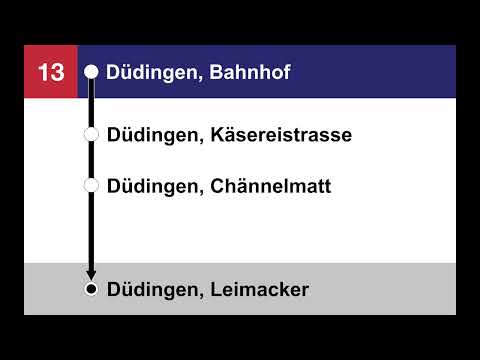 TPF Ansagen • 13 • Ortsbus Düdingen – Leimacker