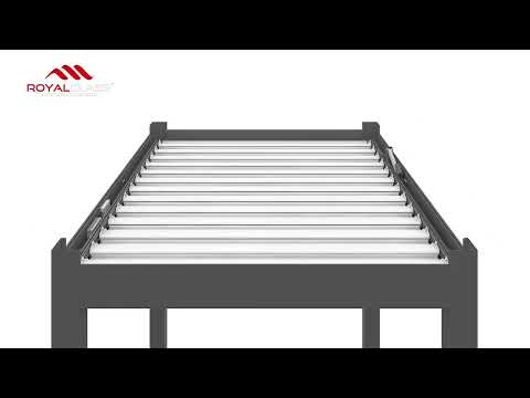 ROYAL TENTE Compact Pergola 3D Montaj animasyonu