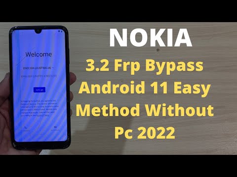 Nokia 3.2 Frp Bypass Without Pc | Nokia Ta-1164 Google Account Forget Skip Start-up menu