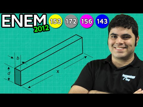 ENEM 2012 Mathematics #8 - Directly and Inversely Proportional Quantities