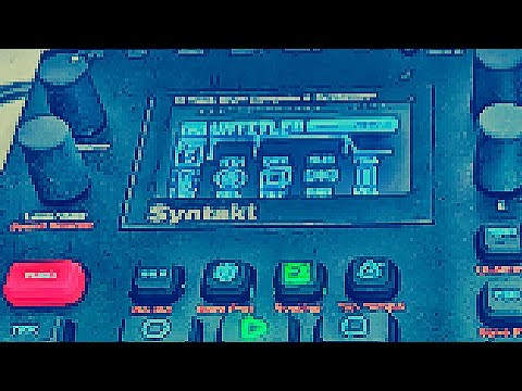 Trialling the Moog bass with the TR-06, TB-03, and the Syntakt