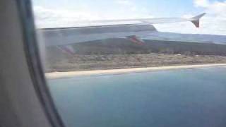 preview picture of video 'Landing at Hobart Airport from Melbourne'