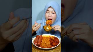 Download lagu MUKBANG MIE PEDAS, SOSIS KEJU, DAN AYAM PEDAS (tt: inicia) #mukbang #asmr #eatingshow #spicy #food mp3
