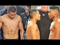 ISAAC PITBULL MISSES WEIGHT FOR YURIORKIS GAMBOA FIGHT! | FULL CRUZ VS GAMBOA WEIGH IN