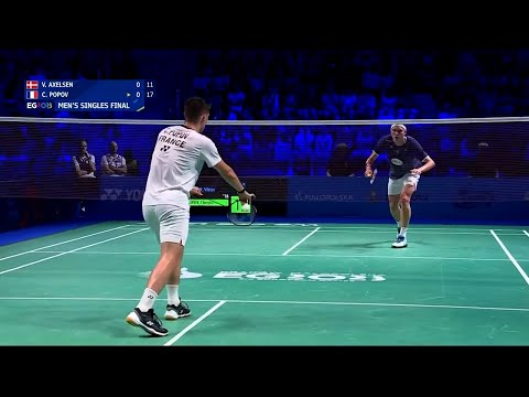 - MS - Final - Viktor Axelsen vs Christo Popov - European Games 2023 - EG2023 - Highlights -