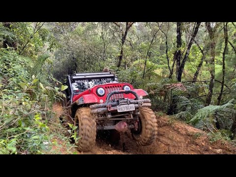 Trilha do Boi Preto 2022 (Rio dos Cedros SC) 4x4 - Jeep Willys e Land Rover Defender