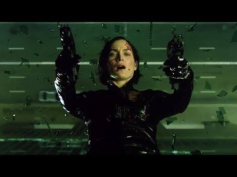 Opening (Trinity escapes) | The Matrix Reloaded [Open Matte]