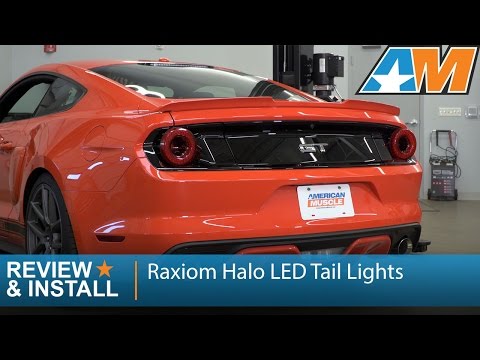 2015-2017 Mustang Raxiom Halo LED Tail Lights Review & Install