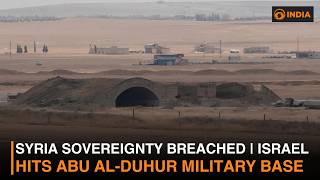 Israel Attacks Abu Al-Duhur Airbase: Syria Hits Back At Sovereign Violation