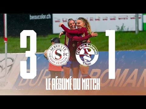 Servette FCCF 3 - 1 Frauenteam Thun Berner-Oberland | Résumé de la victoire