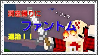 洞窟の帰りに奴を返り討ちにしてやった!w  洞窟後編  (マイクラ実況 Part.5