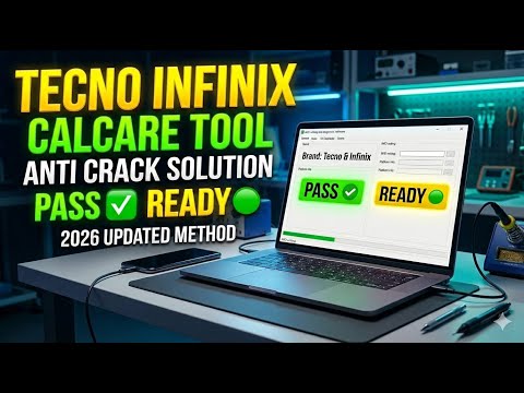 Tecno Infinix Calcare Tool  Fix P7 Or Anti Crack Solution 🟢 | One Click Fix | 