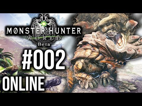 Barroth mit Großschwert 🏹 Monster Hunter World (Beta) (Online) #002