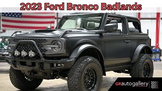 Video Thumbnail for 2023 Ford Bronco