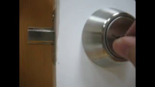 how to pick a deadbolt door lock with bobby pins