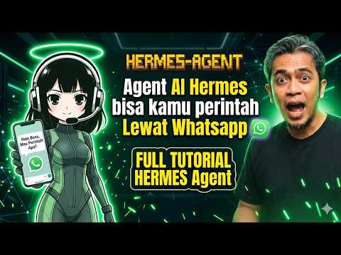 Punya Asisten Pribadi di WhatsApp! Setup Hermes Agent