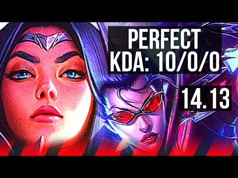 IRELIA vs VAYNE (TOP) | 10/0/0, 6 solo kills, Legendary | EUW Challenger | 14.13